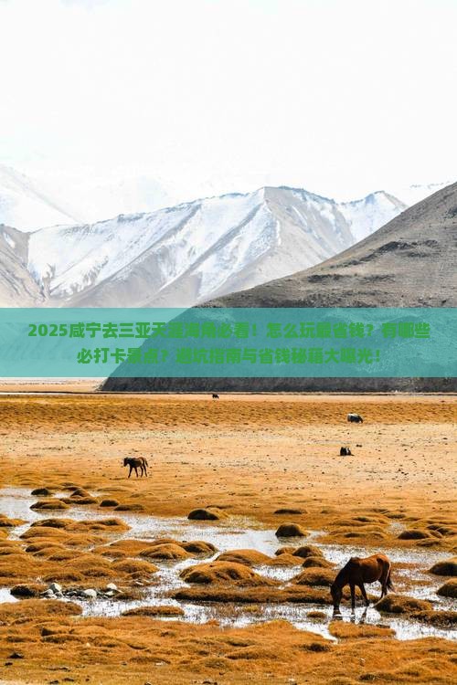 咸宁去三亚天涯海角哪里玩
