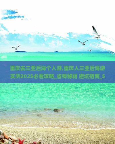 重庆去三亚后海个人游
