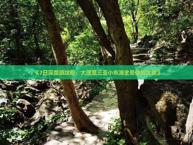 《7日深度游攻略：大理至三亚小东海全景体验之旅》