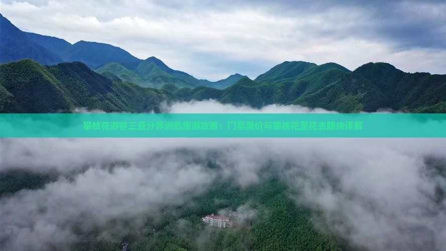 攀枝花游客三亚分界洲岛旅游攻略：门票票价与攀枝花至花去路线详解