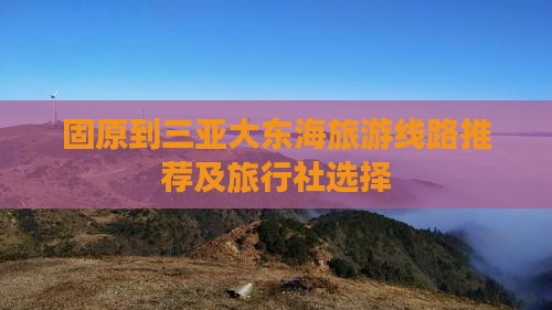 固原到三亚大东海旅游线路推荐及旅行社选择