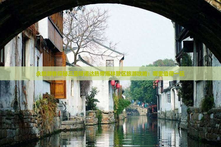永新游客探秘三亚呀诺达热带雨林景区旅游攻略：哪里值得一玩