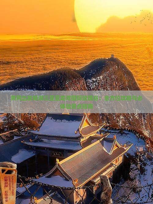 黄冈出发畅游三亚亚龙湾国际玫瑰谷：全方位攻略与必体验景点指南