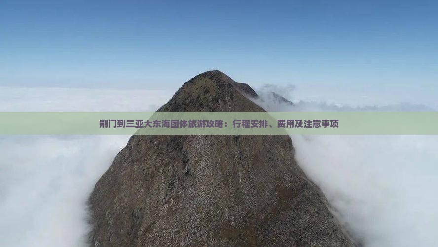 荆门到三亚大东海团体旅游攻略：行程安排、费用及注意事项
