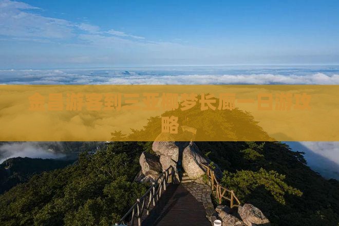 金昌游客到三亚椰梦长廊一日游攻略