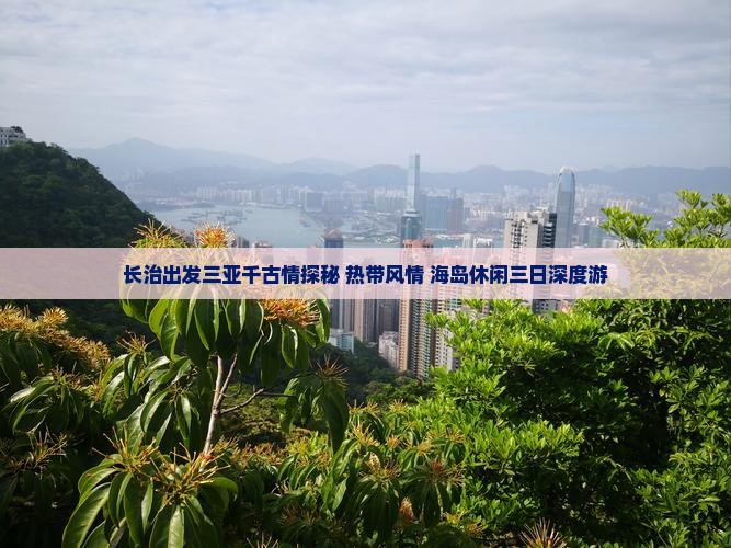 长治出发三亚千古情探秘+热带风情+海岛休闲三日深度游