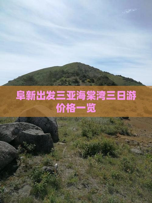 阜新出发三亚海棠湾三日游价格一览