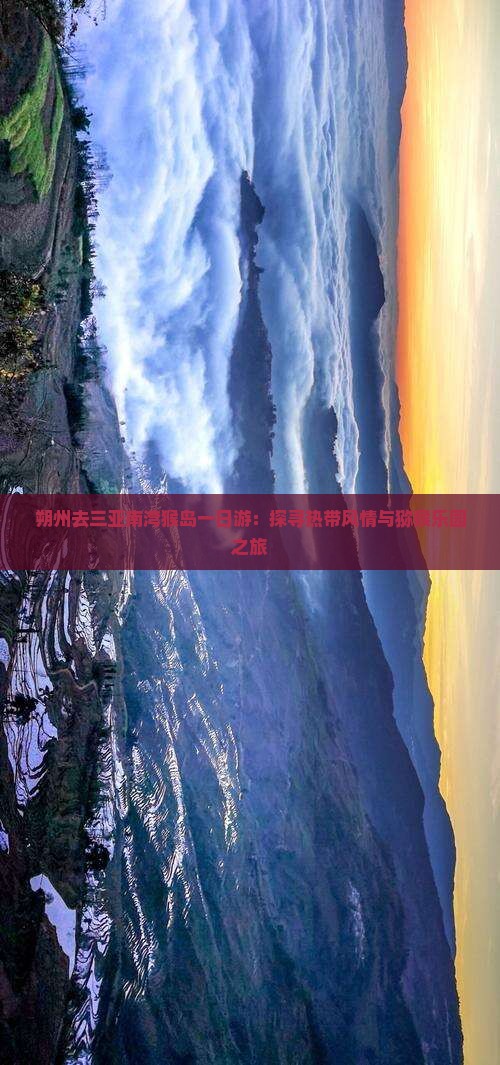朔州去三亚南湾猴岛一日游：探寻热带风情与猕猴乐园之旅