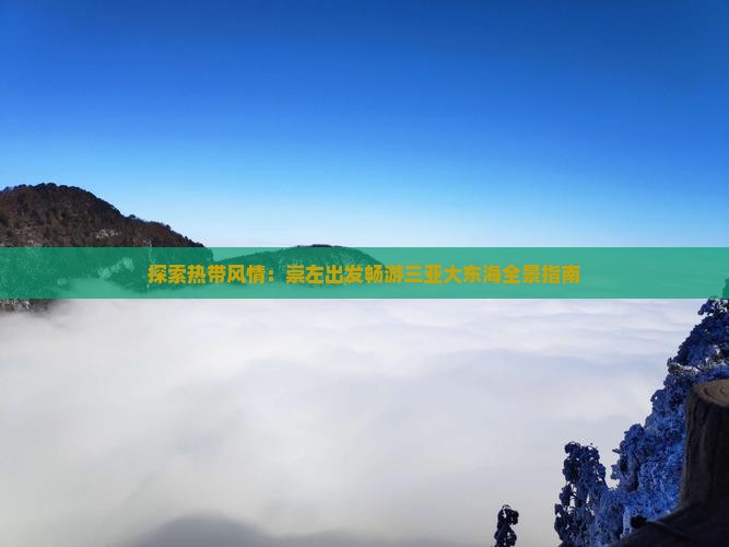 探索热带风情：崇左出发畅游三亚大东海全景指南