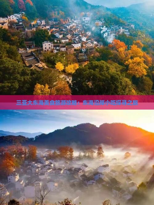 三亚大东海美食旅游攻略：东海沿岸小吃探寻之旅
