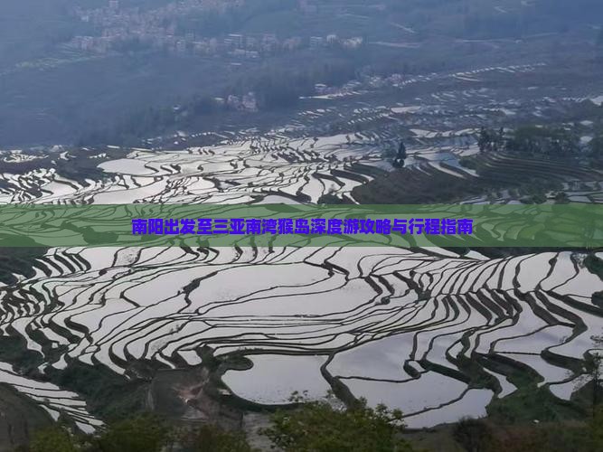 南阳出发至三亚南湾猴岛深度游攻略与行程指南