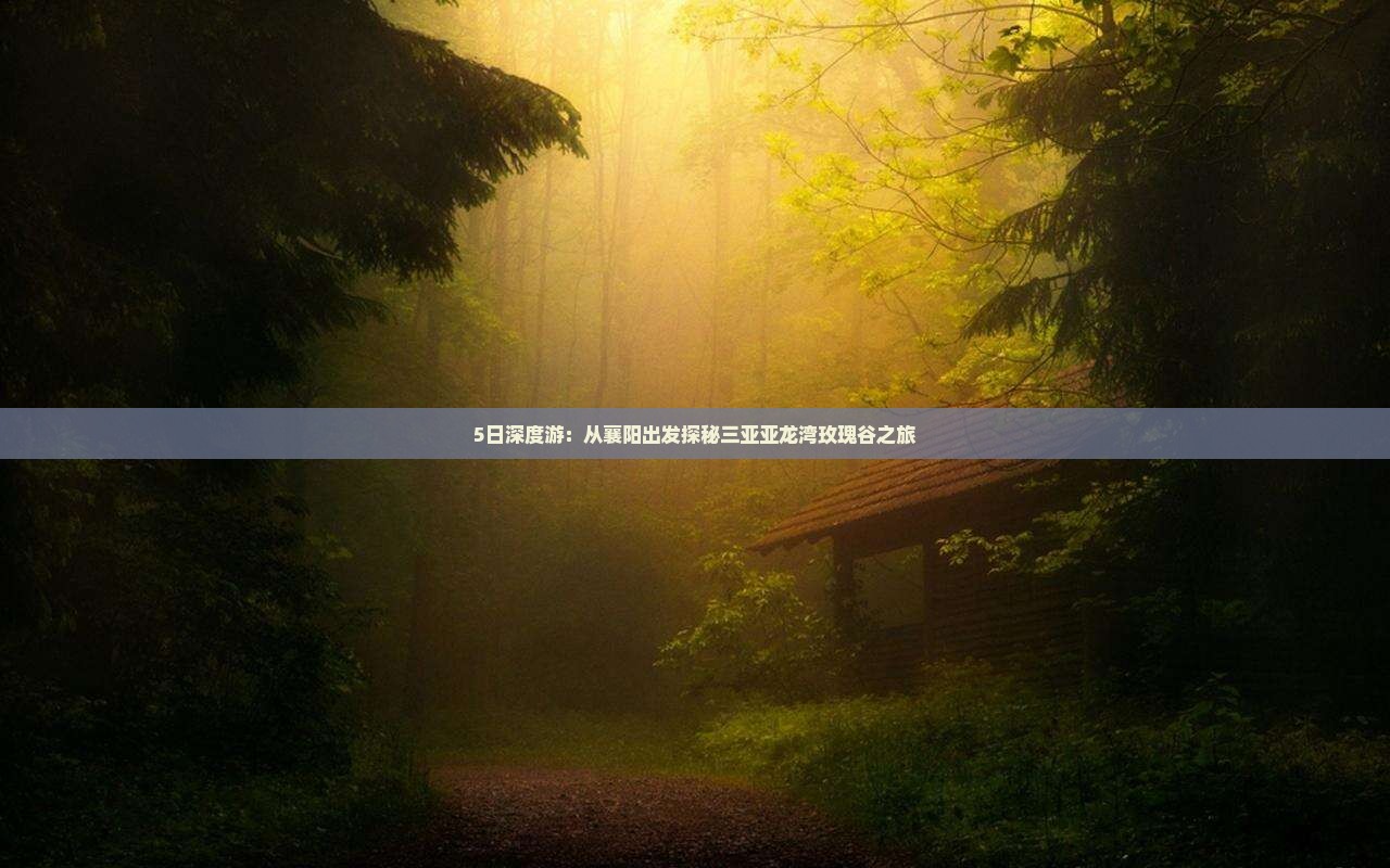 5日深度游：从襄阳出发探秘三亚亚龙湾玫瑰谷之旅