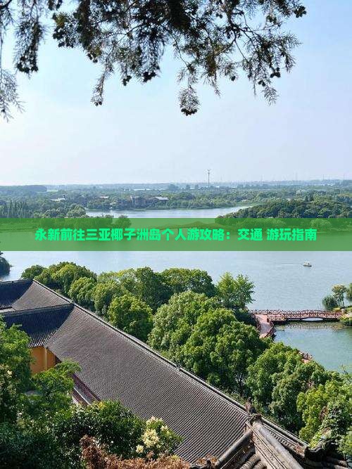 永新前往三亚椰子洲岛个人游