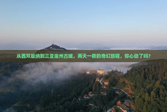 西双版纳去三亚崖洲古城二日游