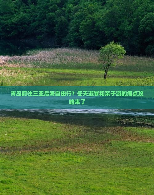 青岛前往三亚后海自由行