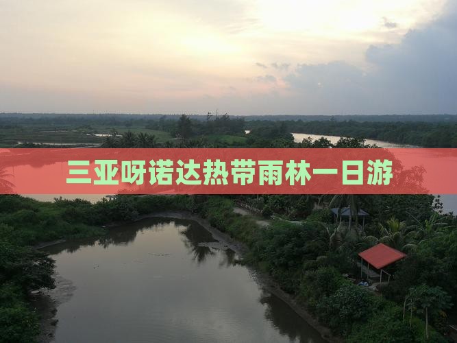 楚雄出发三亚呀诺达景区一日游