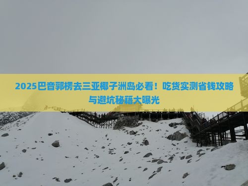 巴音郭楞出发三亚椰子洲岛旅游小吃