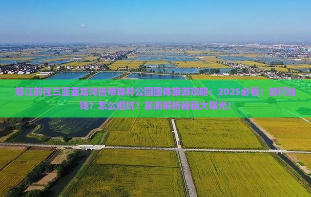 怒江前往三亚亚龙湾热带森林公园团体旅游