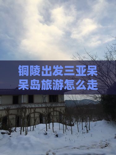 铜陵出发三亚呆呆岛旅游