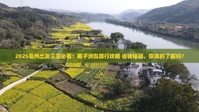亳州前往三亚椰子洲岛旅行社