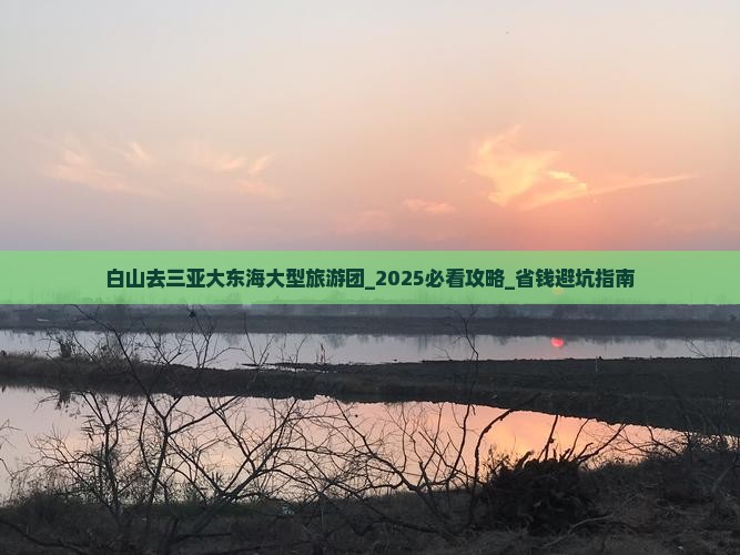 白山去三亚大东海大型旅游团