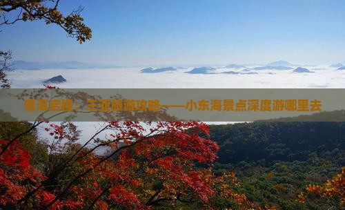 普洱启程：三亚旅游攻略——小东海景点深度游哪里去