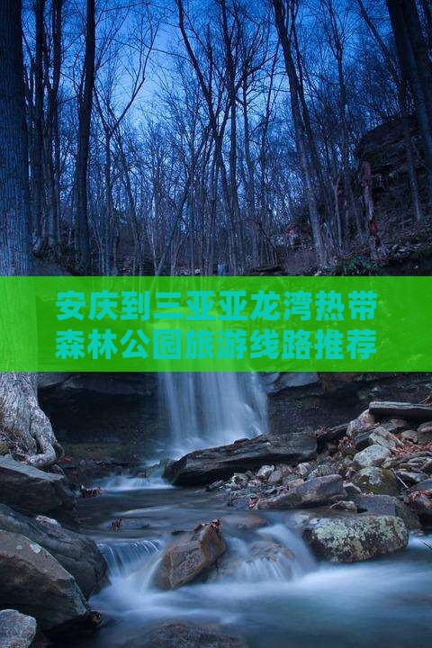 安庆到三亚亚龙湾热带森林公园旅游线路推荐