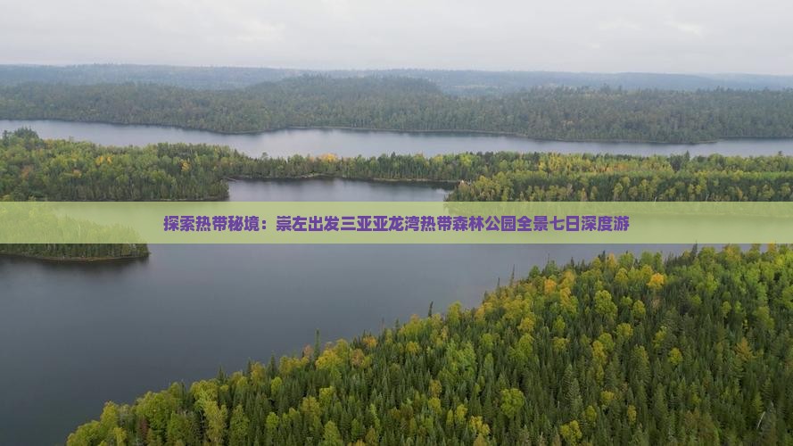 探索热带秘境：崇左出发三亚亚龙湾热带森林公园全景七日深度游