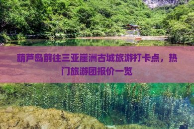葫芦岛前往三亚崖洲古城旅游打卡点，热门旅游团报价一览