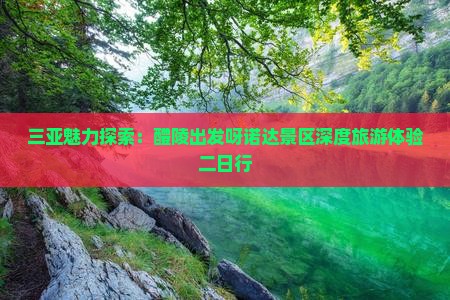 三亚魅力探索：醴陵出发呀诺达景区深度旅游体验二日行