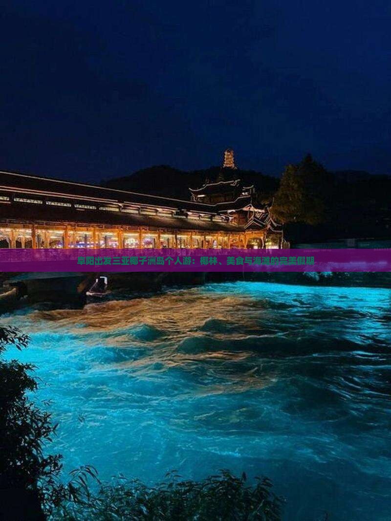 阜阳出发三亚椰子洲岛个人游：椰林、美食与海滩的完美假期