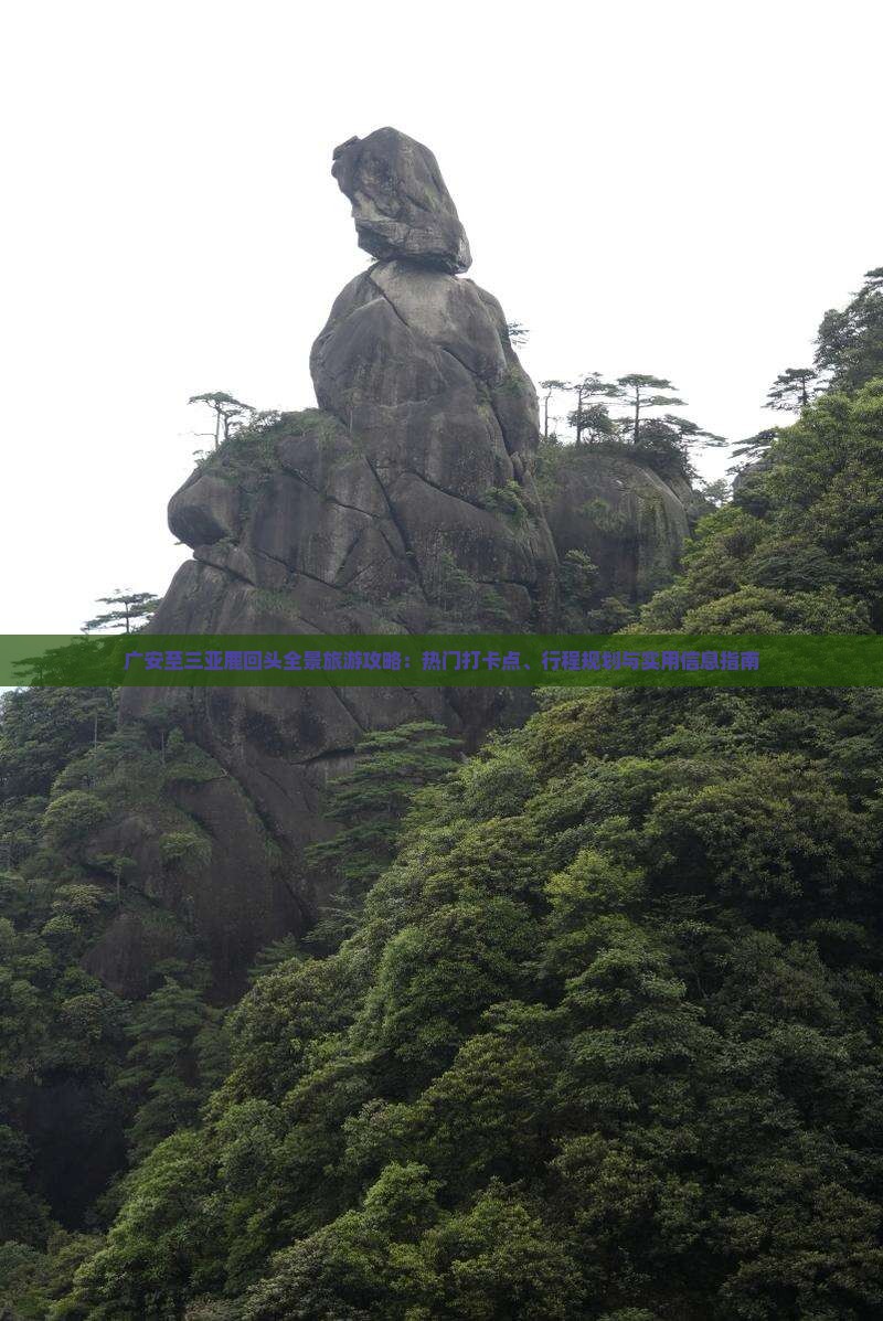 广安至三亚鹿回头全景旅游攻略：热门打卡点、行程规划与实用信息指南