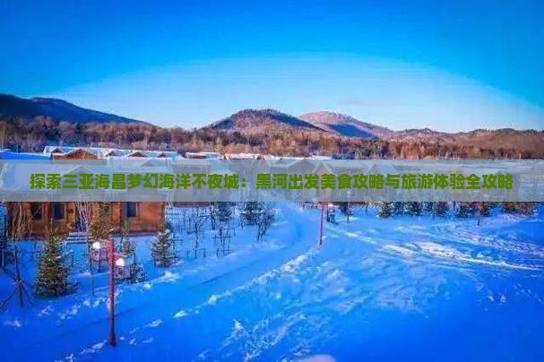 探索三亚海昌梦幻海洋不夜城：黑河出发美食攻略与旅游体验全攻略
