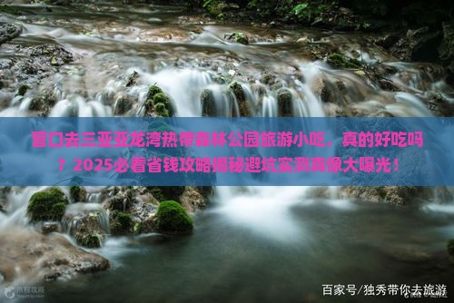 营口去三亚亚龙湾热带森林公园旅游小吃