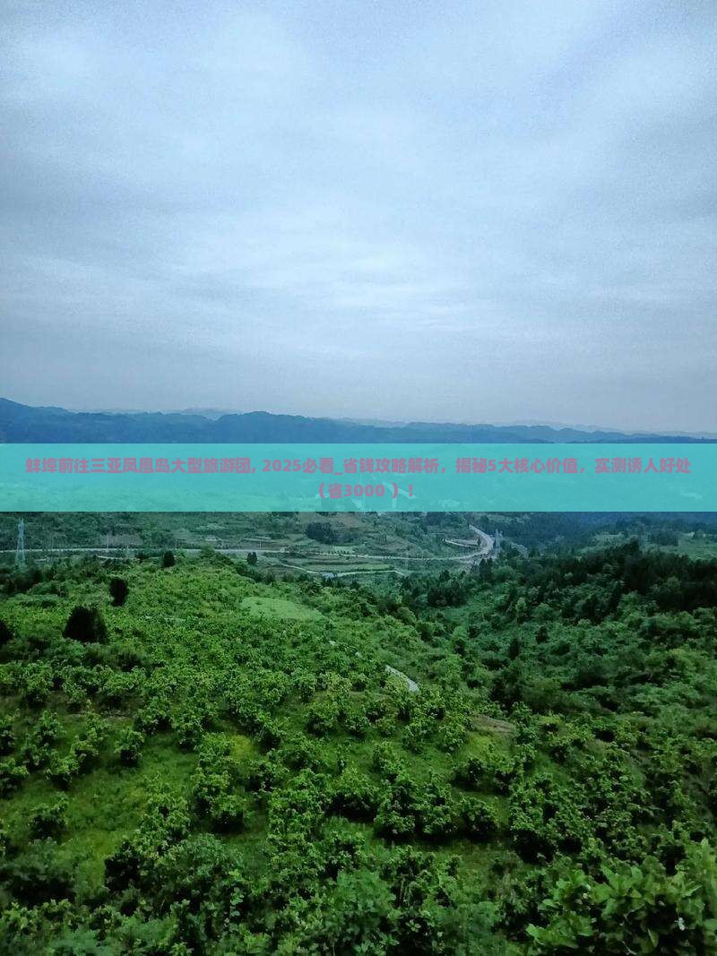 蚌埠前往三亚凤凰岛大型旅游团