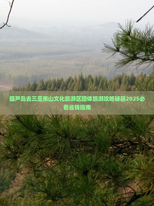 葫芦岛去三亚南山文化旅游区团体旅游