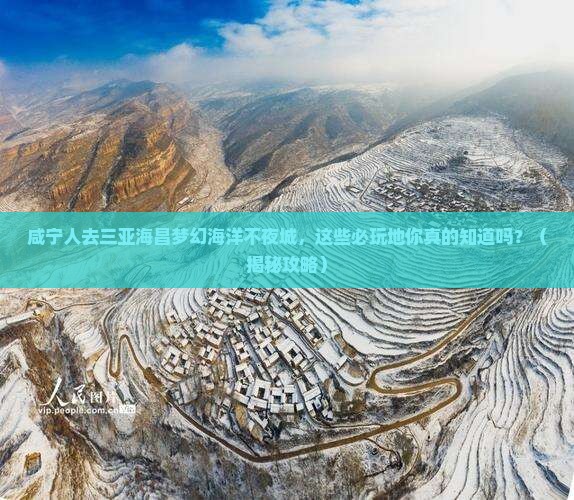 咸宁去三亚海昌梦幻海洋不夜城必玩地