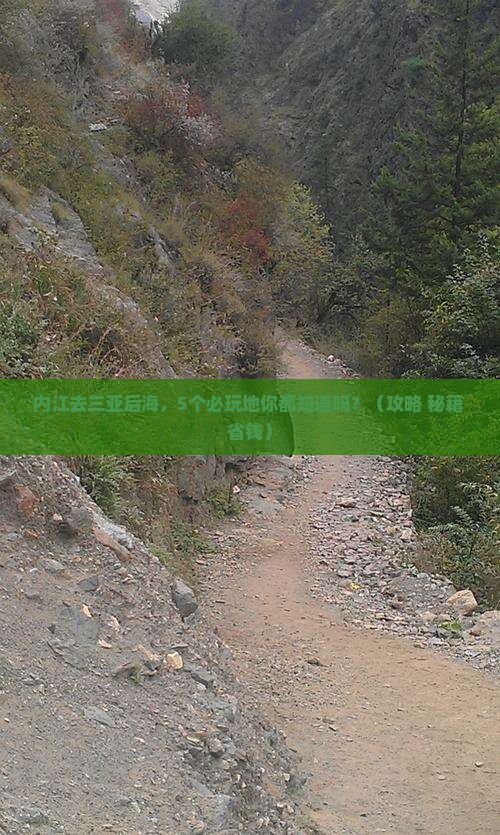 内江前往三亚后海必玩地