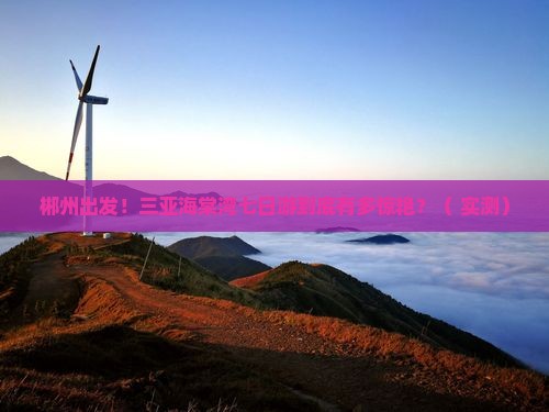 郴州前往三亚海棠湾七日游