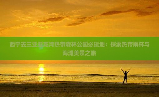 西宁去三亚亚龙湾热带森林公园必玩地：探索热带雨林与海滩美景之旅