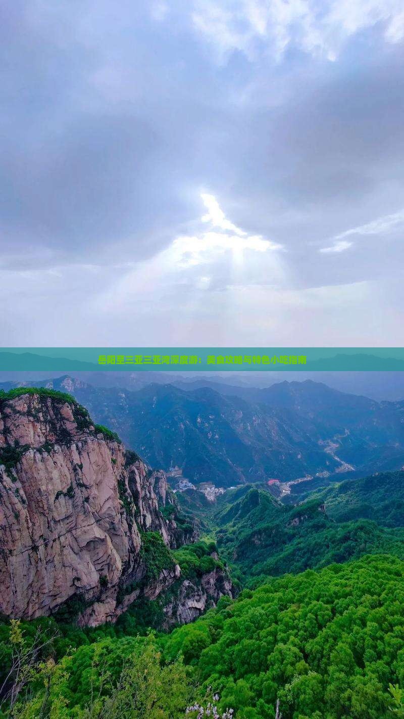 岳阳至三亚三亚湾深度游：美食攻略与特色小吃指南