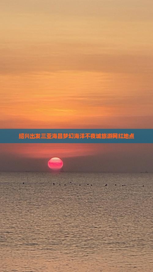绍兴出发三亚海昌梦幻海洋不夜城旅游网红地点
