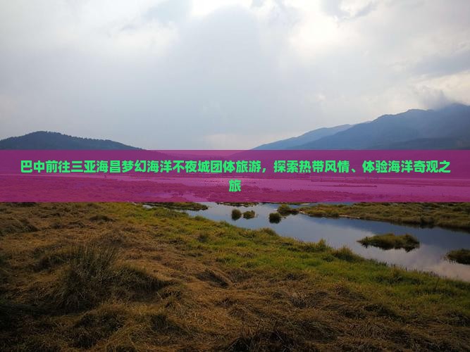巴中前往三亚海昌梦幻海洋不夜城团体旅游，探索热带风情、体验海洋奇观之旅