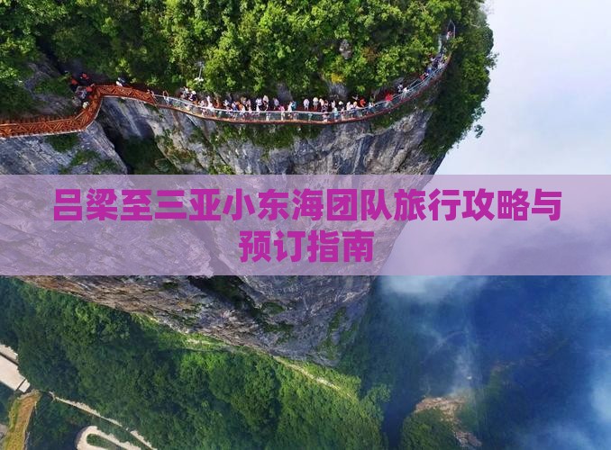 吕梁至三亚小东海团队旅行攻略与预订指南