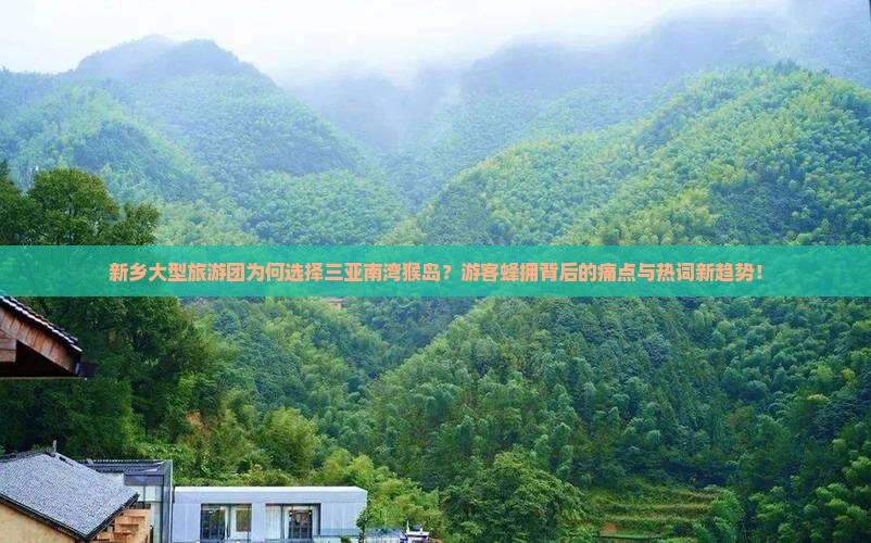新乡大型旅游团为何选择三亚南湾猴岛？游客蜂拥背后的痛点与热词新趋势！