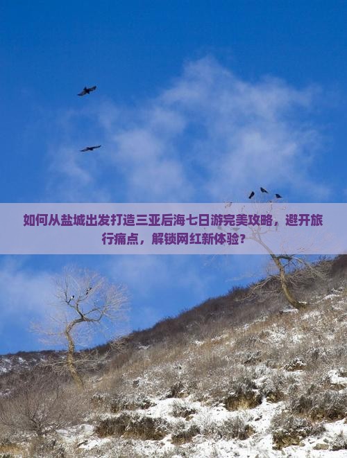 如何从盐城出发打造三亚后海七日游完美攻略，避开旅行痛点，解锁网红新体验？