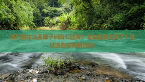 厦门前往三亚椰子洲岛七日游？海岛度假太贵了？试试这些省钱新玩法！