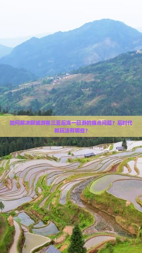 如何解决聊城游客三亚后海一日游的痛点问题？后时代新玩法有哪些？