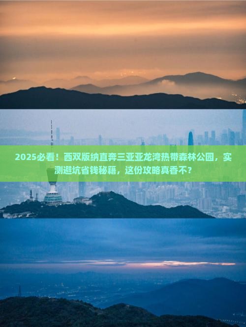 西双版纳去三亚亚龙湾热带森林公园个人游