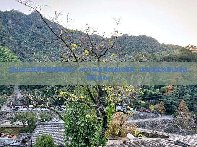 鞍山去三亚呆呆岛团体旅游